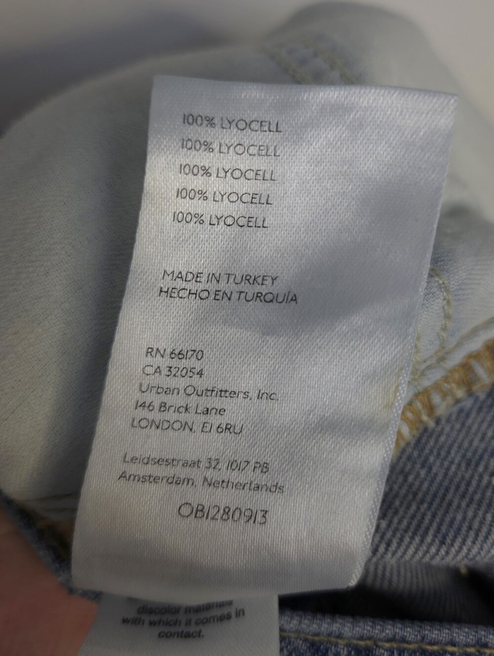 We The Free Light Blue Wide-Leg High-Rise Slouchy Jeans. Size 30. #SW - Picture 11 of 12